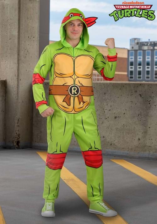 Adult Teenage Mutant Ninja Turtles Raphael Costume Onesie - US 8295