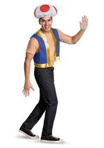 Super Mario Bros. Toad Costume Kit for Adults - US 6844