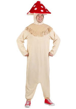 Toadstool Mushroom Adult Costume - US 0229