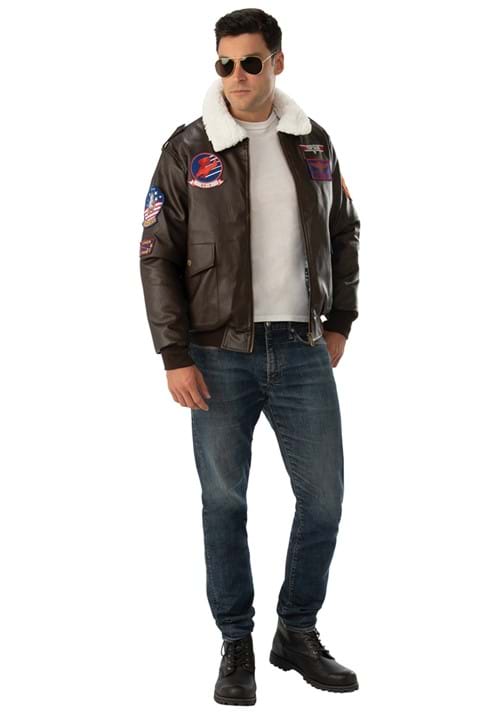 Adult Top Gun Costume Bomber Jacket - US 2827