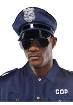 Adult Traditional Police Officer Costume Hat - US 7348