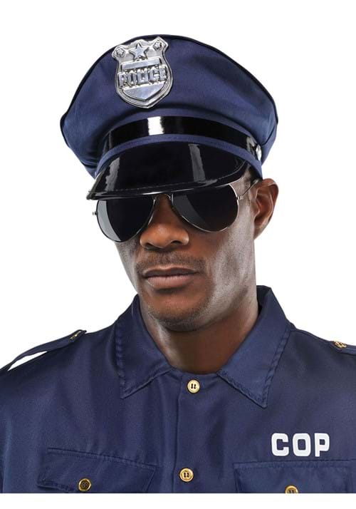 Adult Traditional Police Officer Costume Hat - US 7348