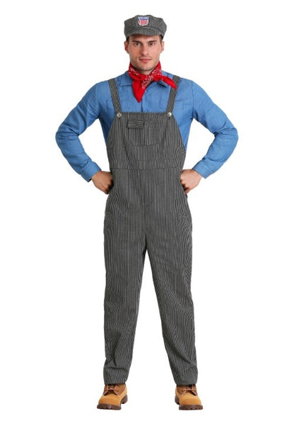 Men's Train Engineer Costume - US 7163