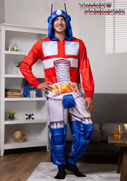 Adult Transformers Optimus Prime Union Suit - US 5454