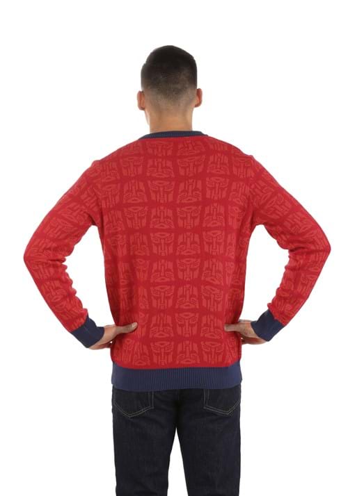 Ugly Christmas Transformers Sweater for Adults - US 6048
