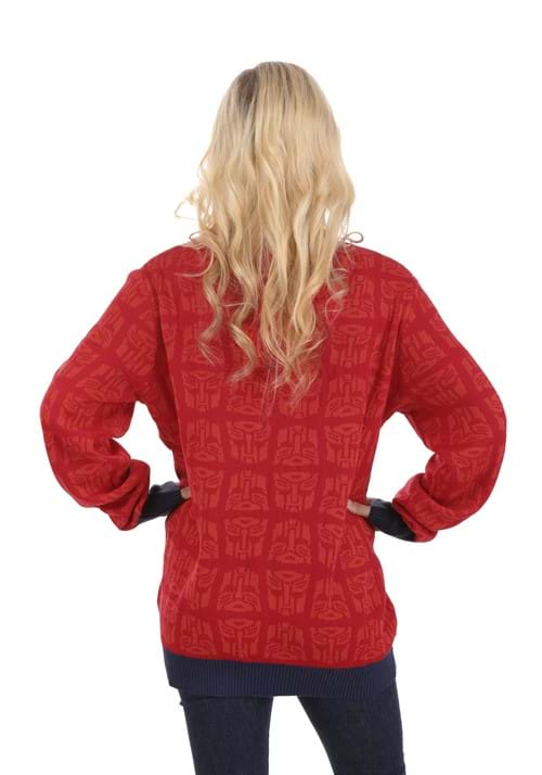 Ugly Christmas Transformers Sweater for Adults - US 6048