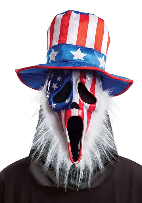 Adult Uncle Ghost Face Costume Mask - US 0716
