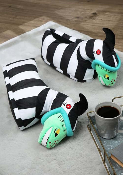 Beetlejuice Sandworm Slippers for Adults - US 4161