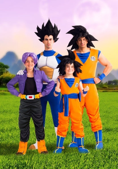 Men's Dragon Ball Z Vegeta Costume - US 6254