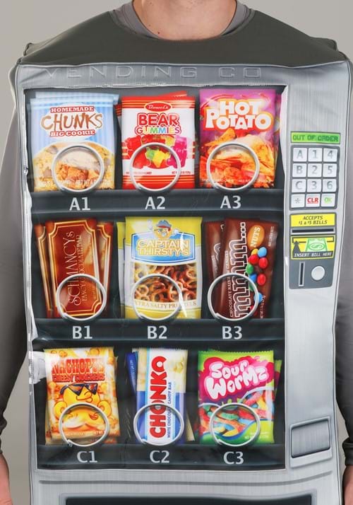 Adult Vending Machine Costume - US 0172