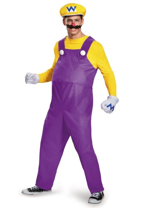 Adult Wario Deluxe Costume - US 0200