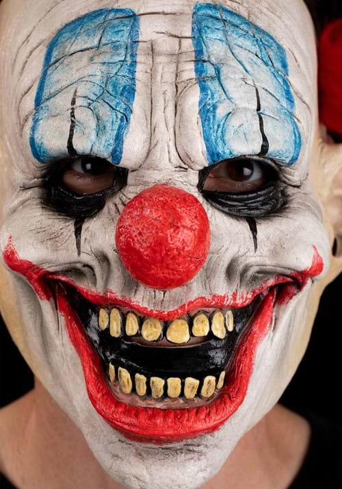 Whacko Clown Full Face Mask for Adults - US 9969
