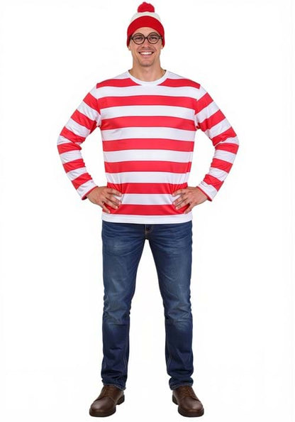 Adult Where's Waldo Costume - US 4732