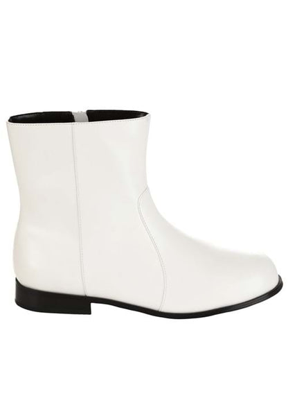 White Costume Boots for Adults - US 4868