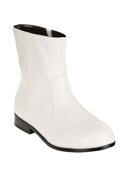 White Costume Boots for Adults - US 4868