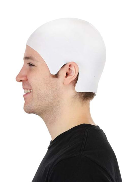 Adult White Costume Bald Cap - US 1928