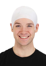 Adult White Costume Bald Cap - US 1928