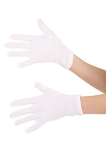 Adult White Costume Gloves - US 4572