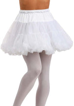 Women's Short White Costume Petticoat - US 3814