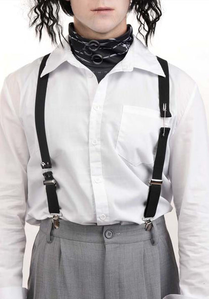 White Shirt Edward Scissorhands Men's Costume - US 6436