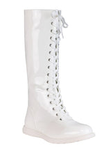 Adult White Wrestling Costume Boots - US 5541