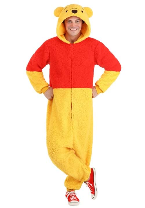 Winnie the Pooh Sherpa Onesie for Adults - US 6802