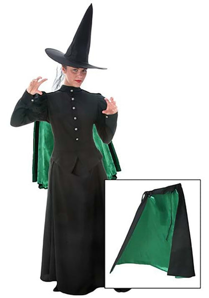 Wicked Witch Costume Cape - US 9115
