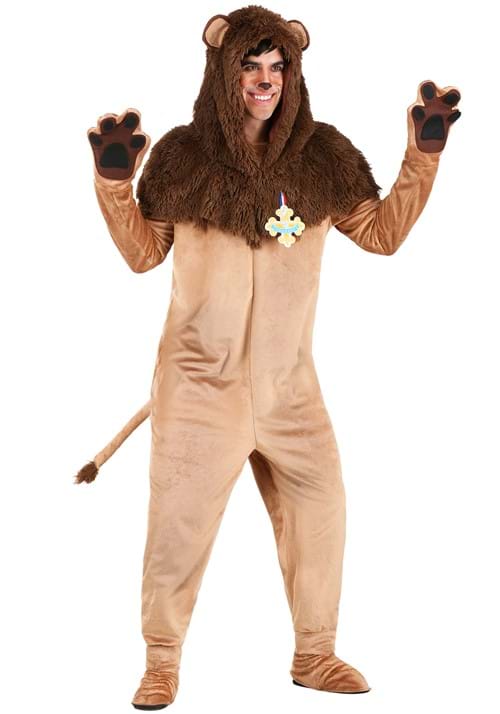 Wizard of Oz Cowardly Lion Costume for Adults - US 3190