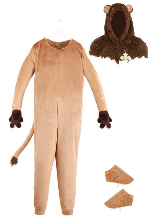 Wizard of Oz Cowardly Lion Costume for Adults - US 3190