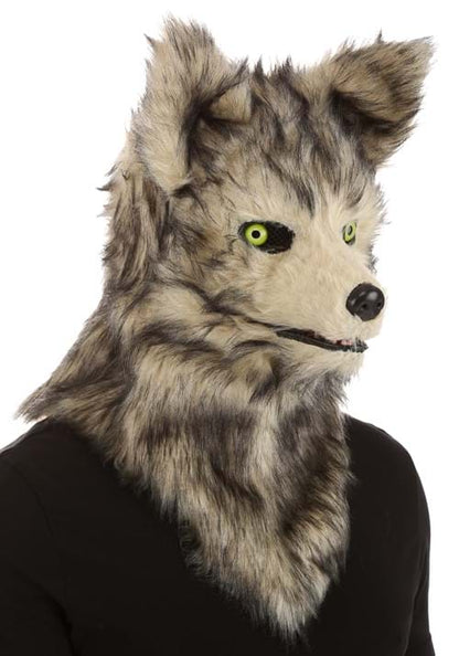 Wolf Mask with Mouth Mover for Adults - US 5886