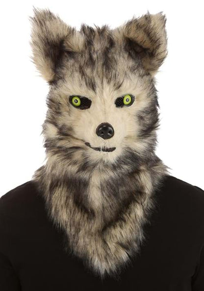 Wolf Mask with Mouth Mover for Adults - US 5886