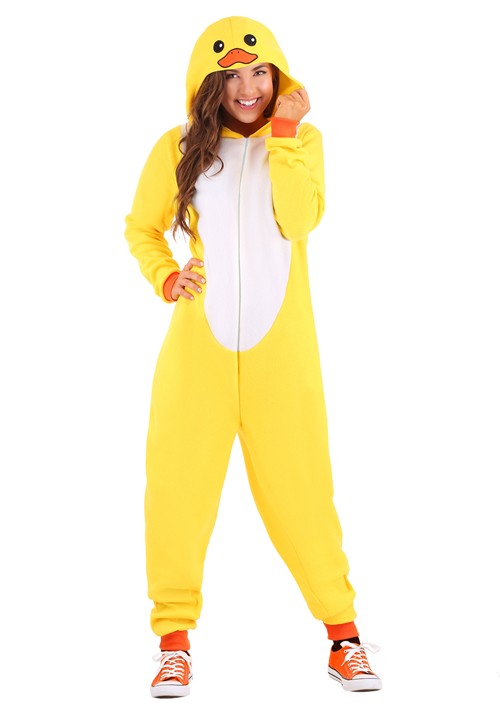 Yellow Duck Onesie for Adults - US 8818