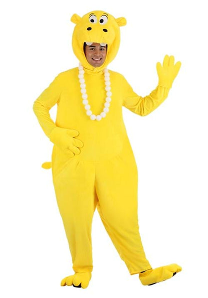 Yellow Hungry Hungry Hippos Costume for Adults - US 7543