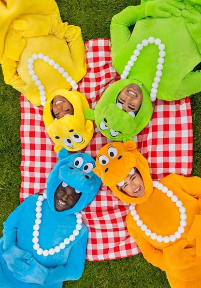 Yellow Hungry Hungry Hippos Costume for Adults - US 7543