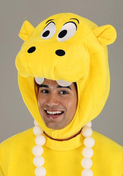 Yellow Hungry Hungry Hippos Costume for Adults - US 7543