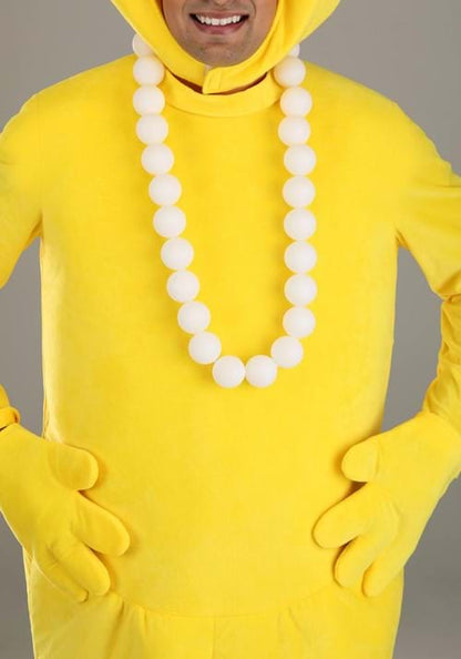 Yellow Hungry Hungry Hippos Costume for Adults - US 7543