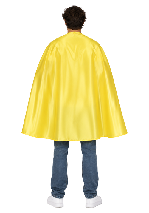36-Inch Adult Yellow Superhero Costume Cape - US 3556