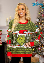 You're a Mean One Mr. Grinch Sweater for Adults - US 4947