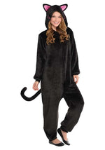 Adult Zipsters Zipster Black Cat Costume - US 3979