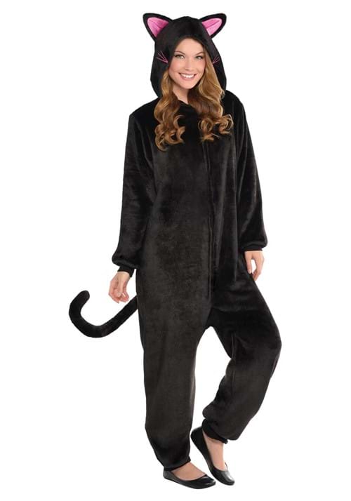 Adult Zipsters Zipster Black Cat Costume - US 3979
