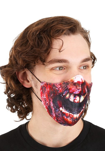 Adult's Zombie Sublimated Face Mask - US 6601
