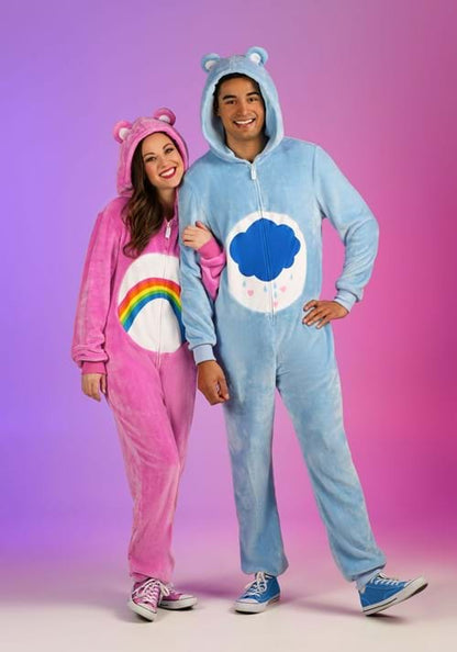 Cheer Bear Care Bears Onesie Costume for Adults - US 1879
