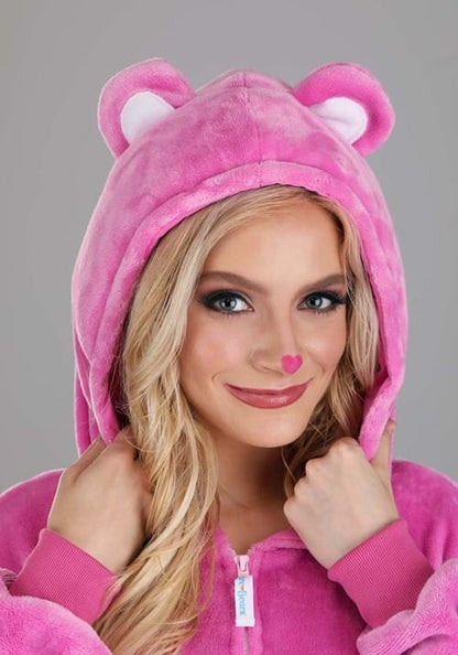 Cheer Bear Care Bears Onesie Costume for Adults - US 1879