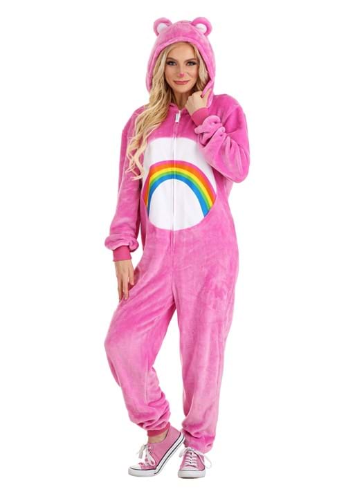 Cheer Bear Care Bears Onesie Costume for Adults - US 1879
