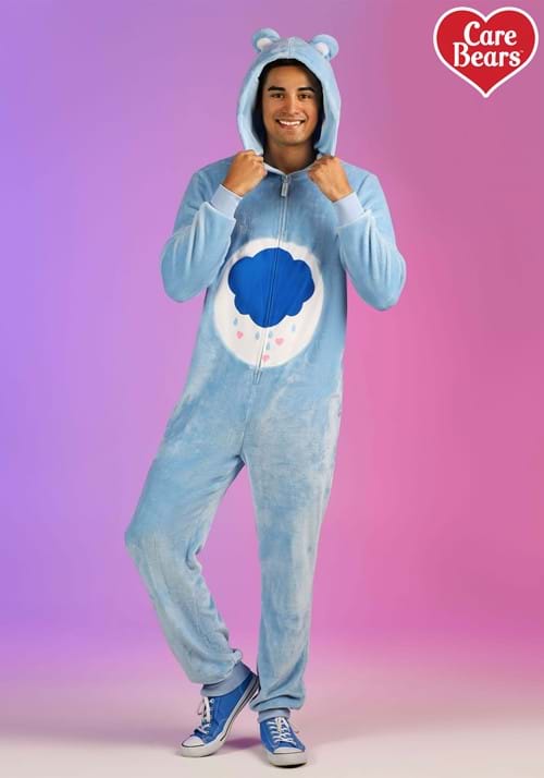 Adult Care Bear Grumpy Bear Onesie - US 7739