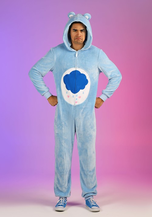 Adult Care Bear Grumpy Bear Onesie - US 7739