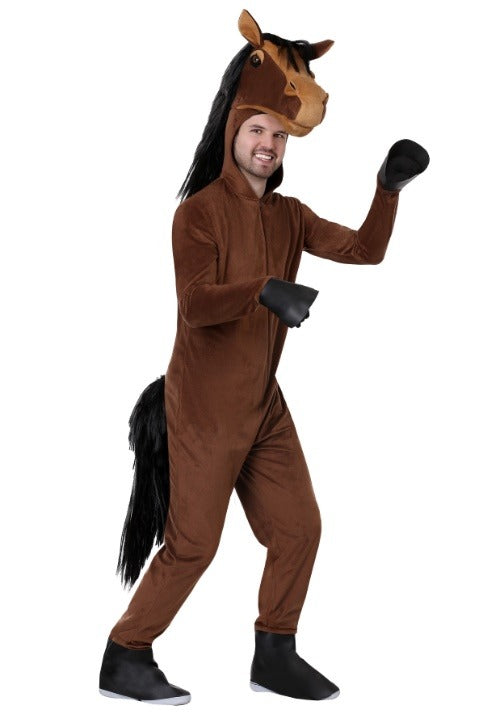 Brown Horse Costume for Adults - US 7453