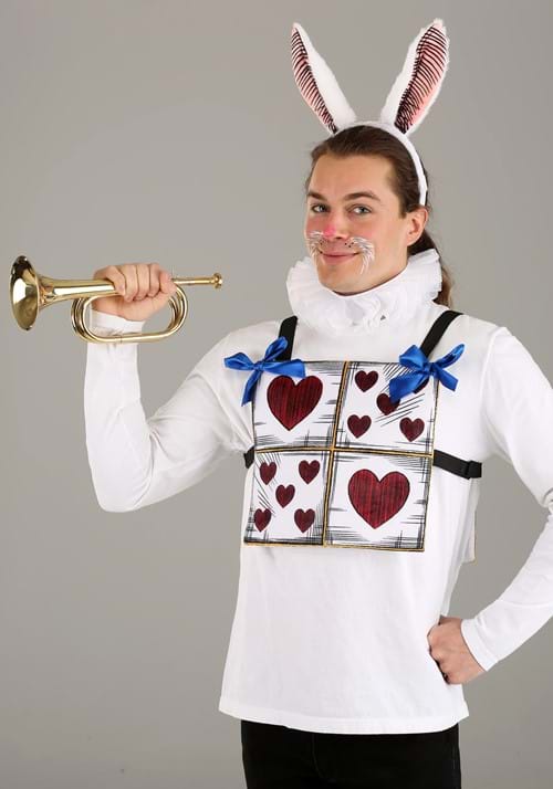 White Rabbit Costume Kit for Adults - US 4655