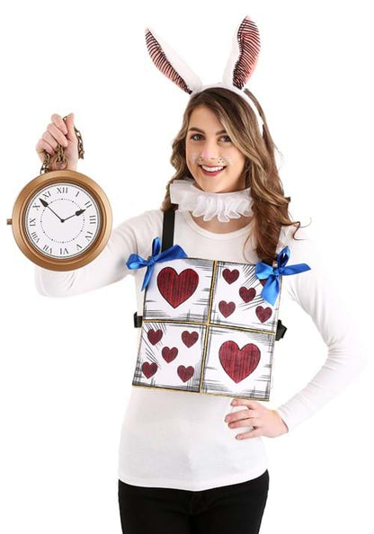 White Rabbit Costume Kit for Adults - US 4655