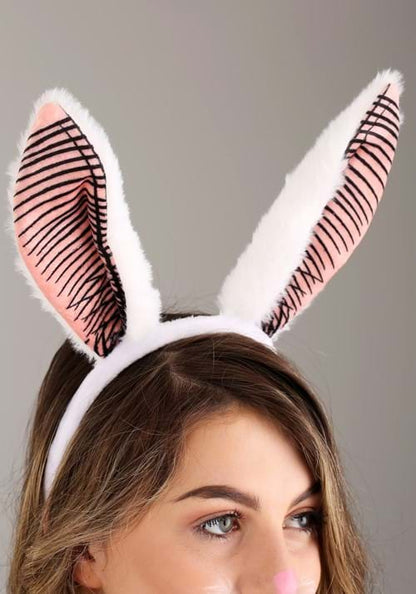 White Rabbit Costume Kit for Adults - US 4655
